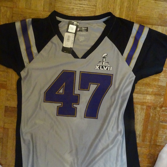 NWT NFL SUPERBOWL JERSEY - Picture 1 of 2